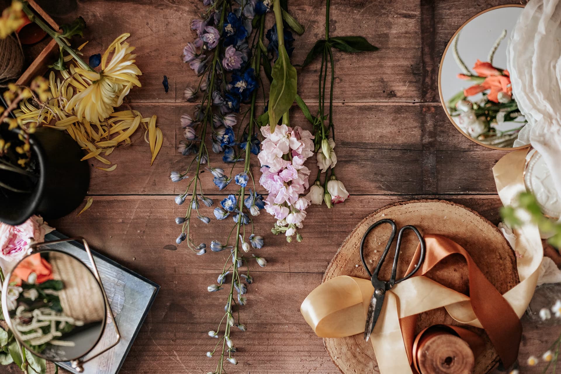 Artisanal floral arrangement